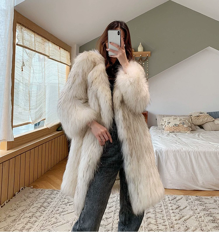Long demi-season keep warm jacket, trench coat, plus size