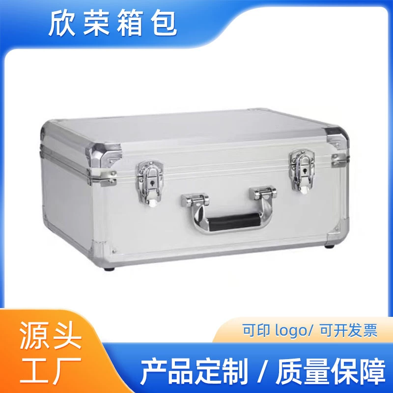 Индивидуальный портативный ящик для инструментов, многофункциональный ремонтный кейс из алюминиевого сплава, кейс для хранения инструментов с замком, экспортная фабрика