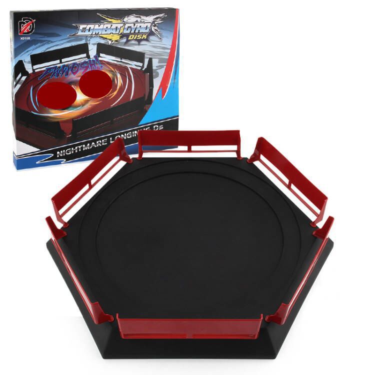Nueva edición limitada accesorios periféricos de combate giroscopio de combate placa giratoria de batalla DIY deportes competitivos Placa de juguete