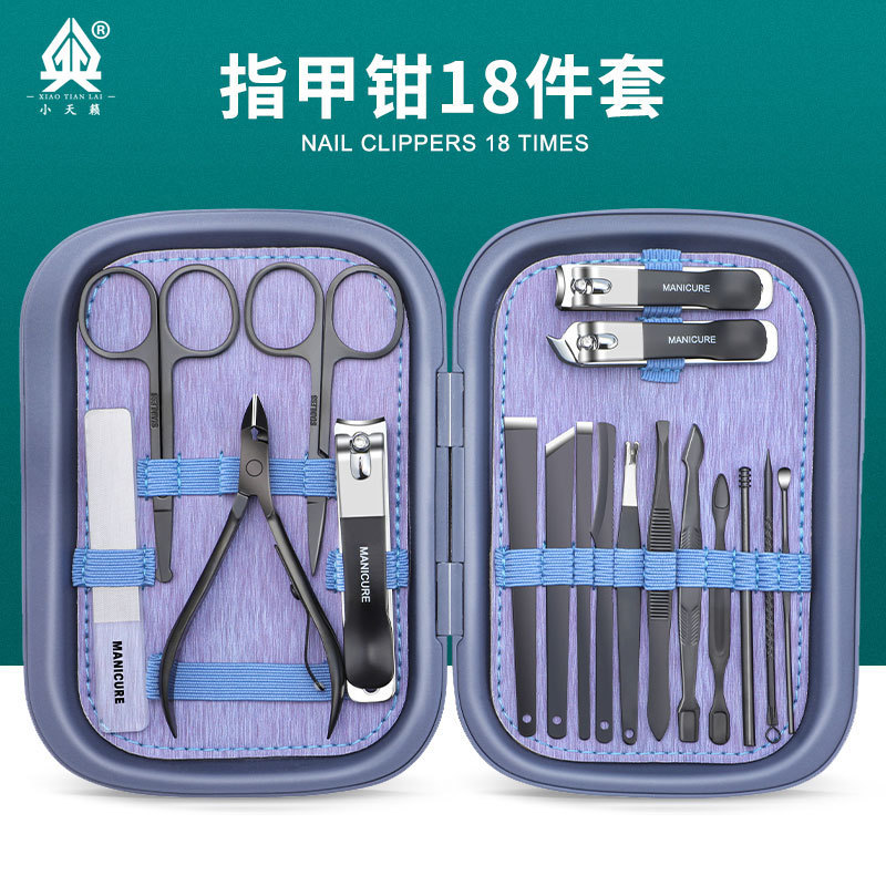 Cuchillo de pedicura de acero inoxidable de piel muerta, cortadora de uñas grises, conjunto de cortadores de uñas, pinza de garganta, pinza de uñas, pinza de uñas, pinza de uñas