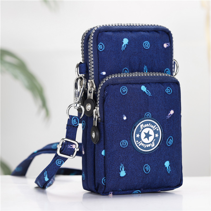 Fábrica directa para bolsos de teléfono móvil bolsos de mujer bolsos de pantalla grande bolsos de cambio bolsos de cuello bolsos de muñeca para correr mini vertical