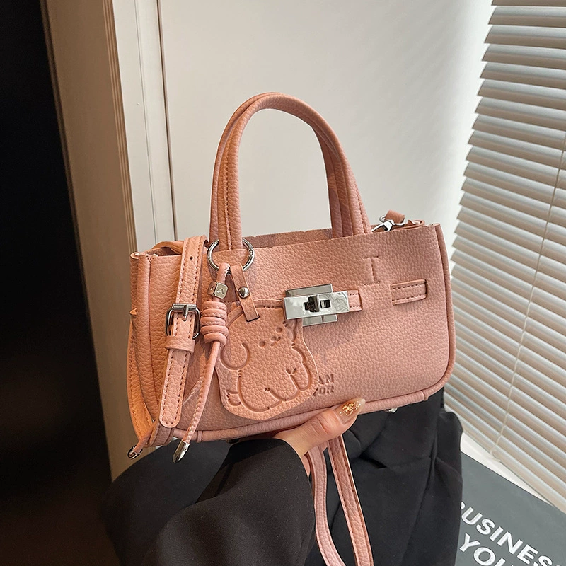 Ретро портативная платиновая сумка через плечо, модная одно- Shoulder bag, городской стиль