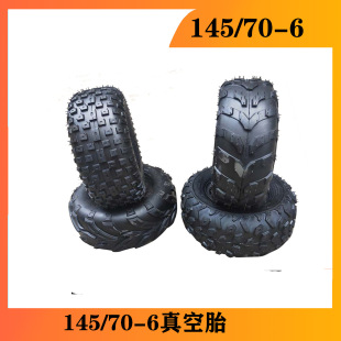 Wholesale ATV beach lawn sightseeing car golf cart 145/70-6 vacuum outer tire bull Humvee