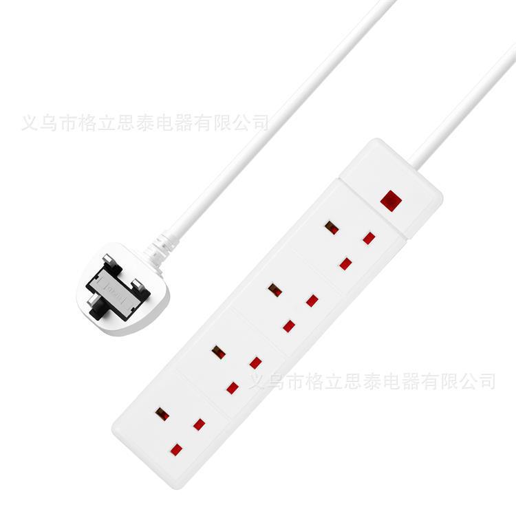 外贸插座厂家插座批发英规电源排插座家用插板带线插排接线板