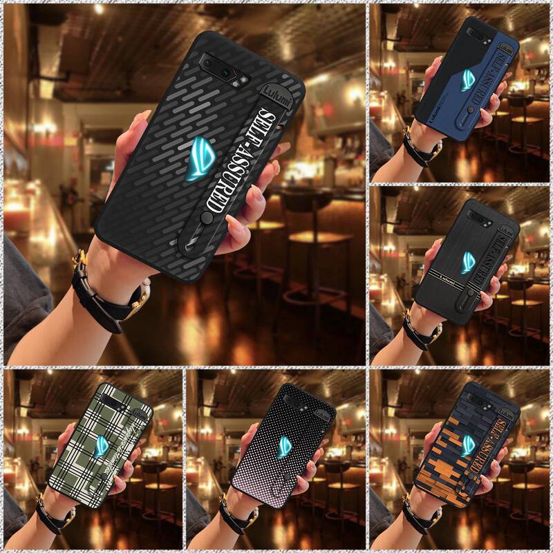 Suitable for Asus Mobile Phone Case for Men and Women Plain Color Mature Creative Heat Dissipation Simple Couple Liquid Silicone Personalized