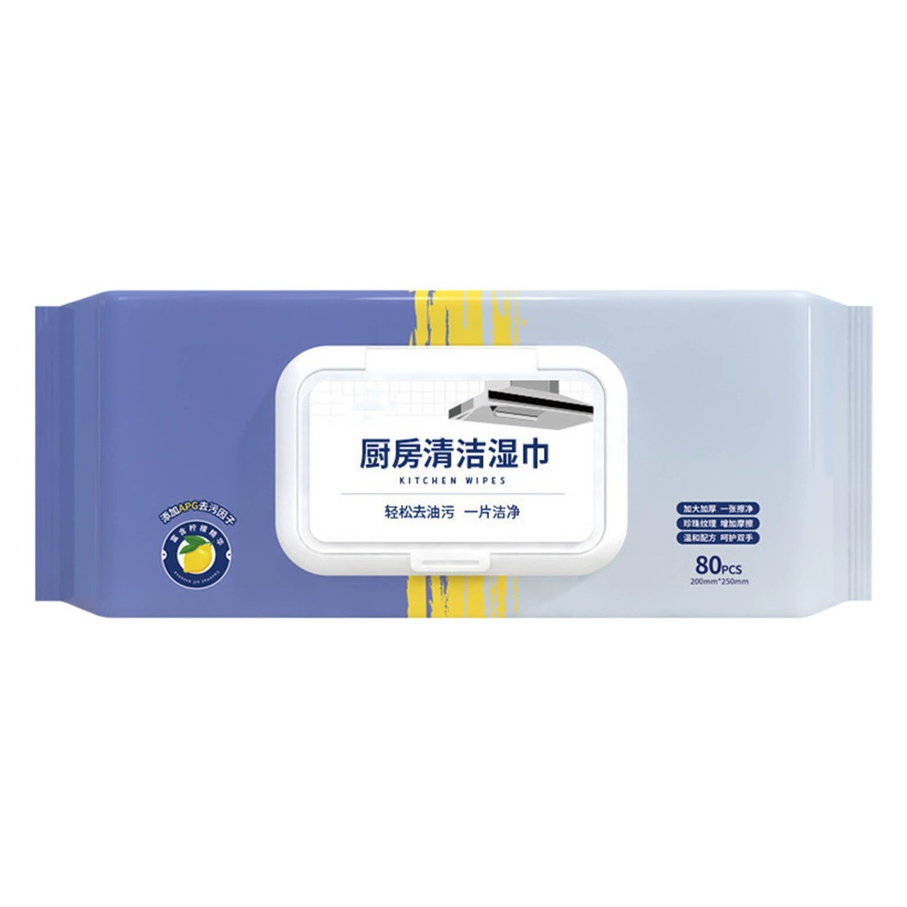 Кухонная салфетки для домашнего использования одноразовая специальная очистка масляной вытяжки влажные салфетки для удаления масла Сильная ленивая тряпка