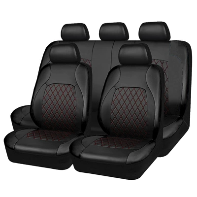 Seat cushion, seat cover — Covers for Five-Seater Vehicles - red-line-model-five-seater-9-piece-set