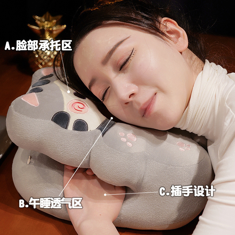 午睡枕趴睡枕办公室午休睡觉女生神器小学生午睡抱枕儿童桌上枕头|undefined