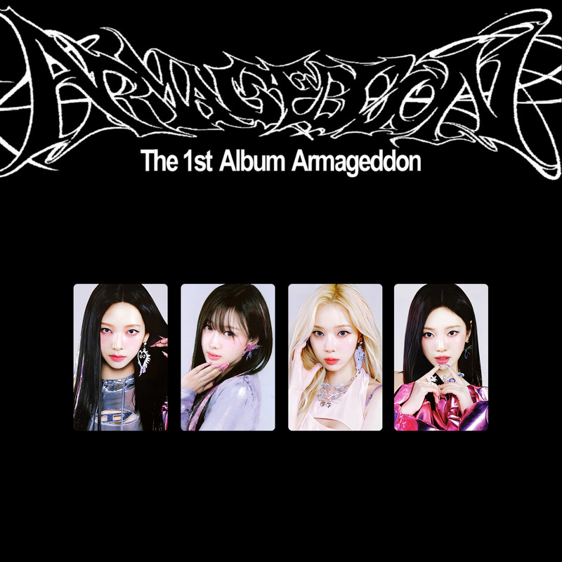 Aespa正規一集Armageddonフラッシュ店ランダムカード劉知玫金寧芸卓小カード|undefined
