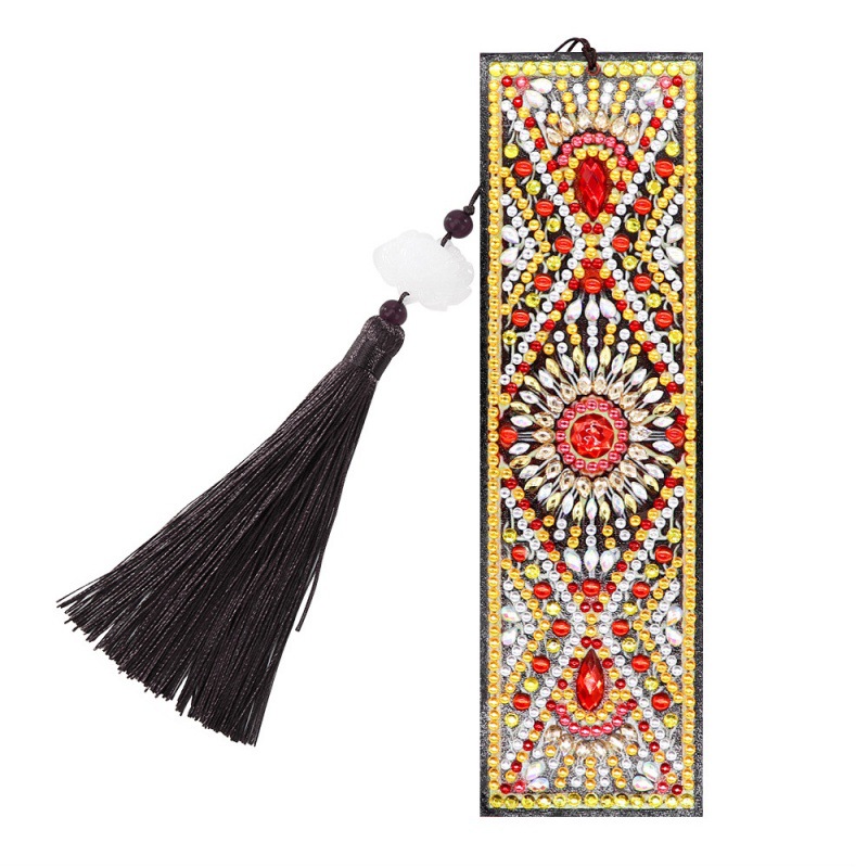 Diamante DIY dibujo de marcadores derivados de diamante mandala 5D punto bordado de diamante decoración de cuero bordado