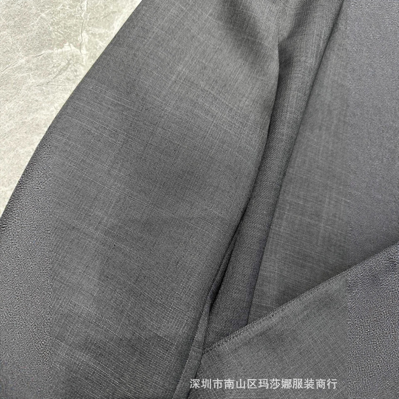 法式高端2025早秋新款女装无扣长袖西装外套女宽松显瘦西服上衣|undefined