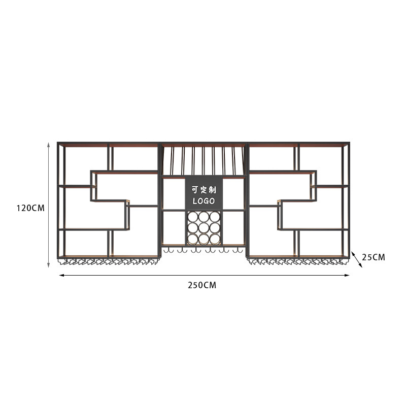 E 250*25*120 검정 (조명 포함)