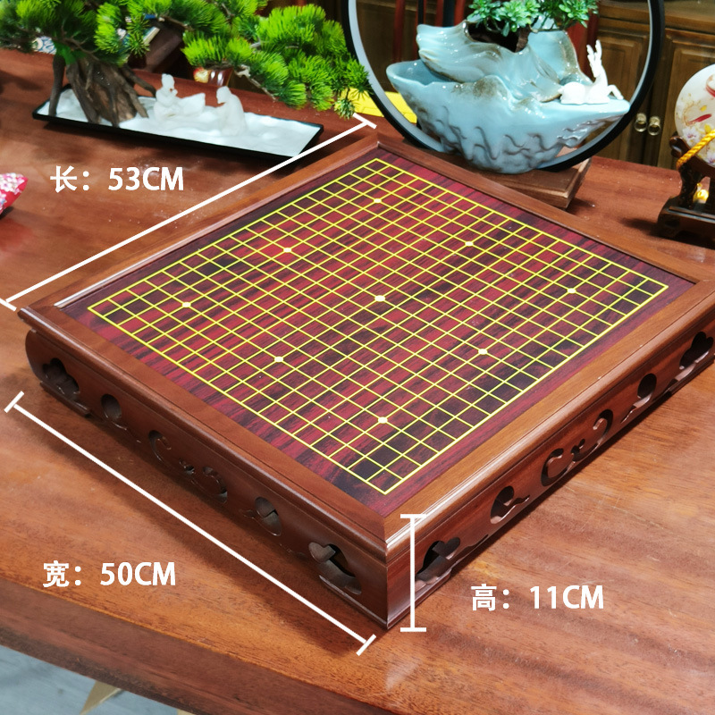 Tesoros de alta gama de madera maciza para adultos Yunzi Go Tablero Go Juego de latas Gomoku en blanco y negro para principiantes