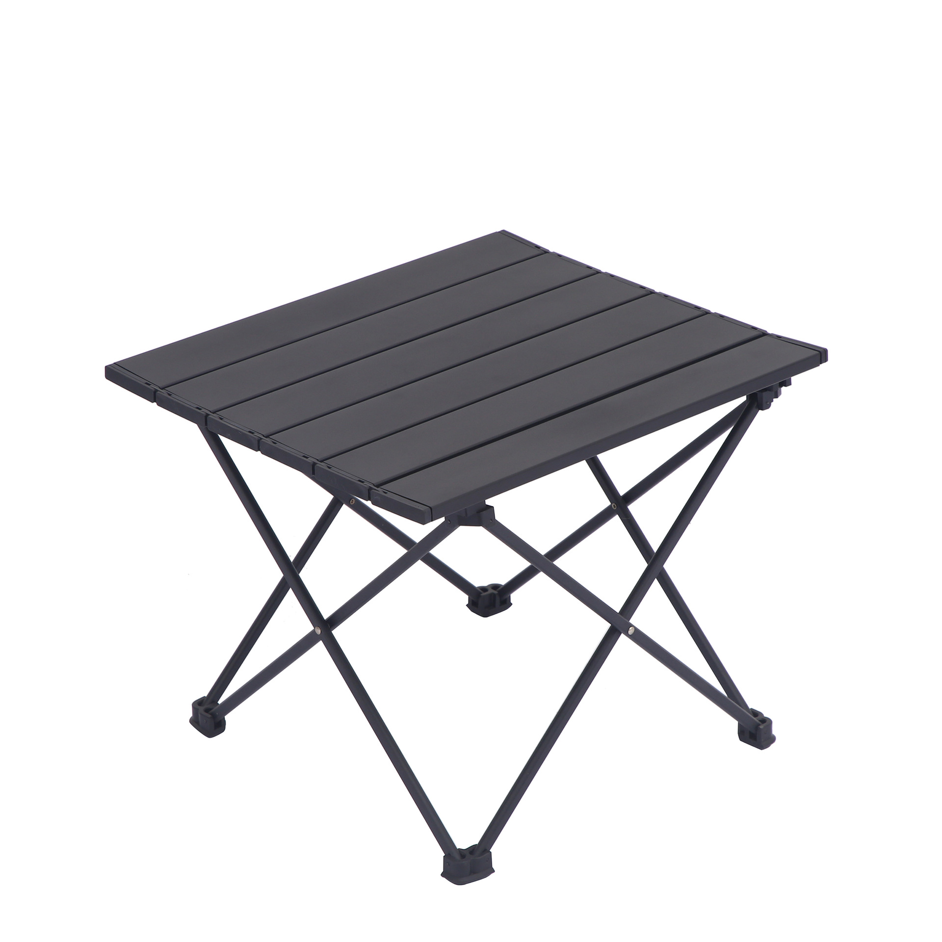 Mesa plegable portátil para exteriores, picnic de viaje, mesa de comedor de camping simple multifuncional, mesa de pesca de aleación de aluminio moderna al por mayor