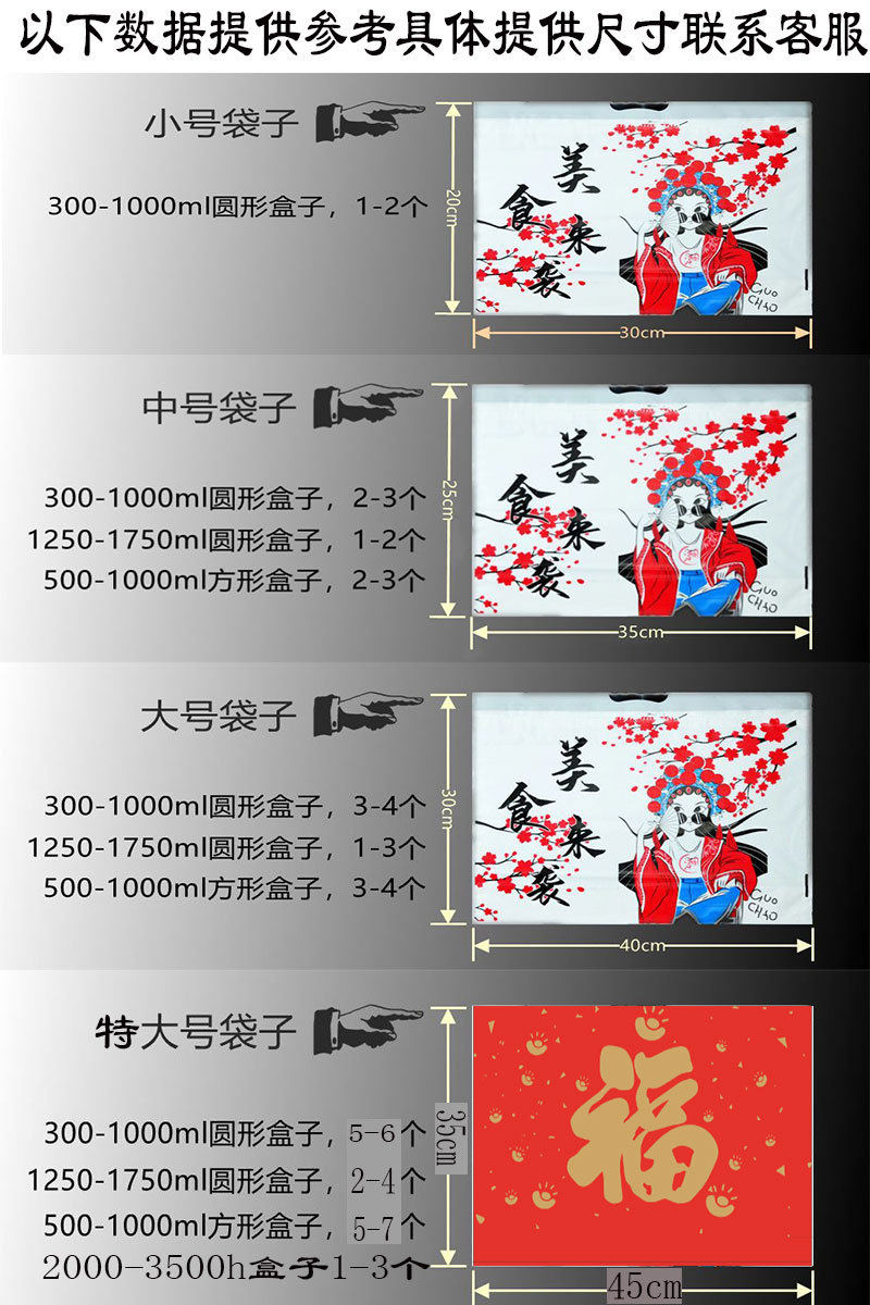 外卖打包袋详情13