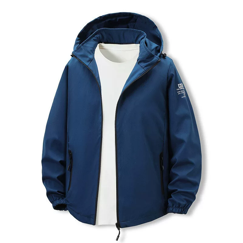 Спортивная куртка на открытом воздухе 2025 мужская весенняя и осенняя ветрозащитная беговая тренировочная куртка
