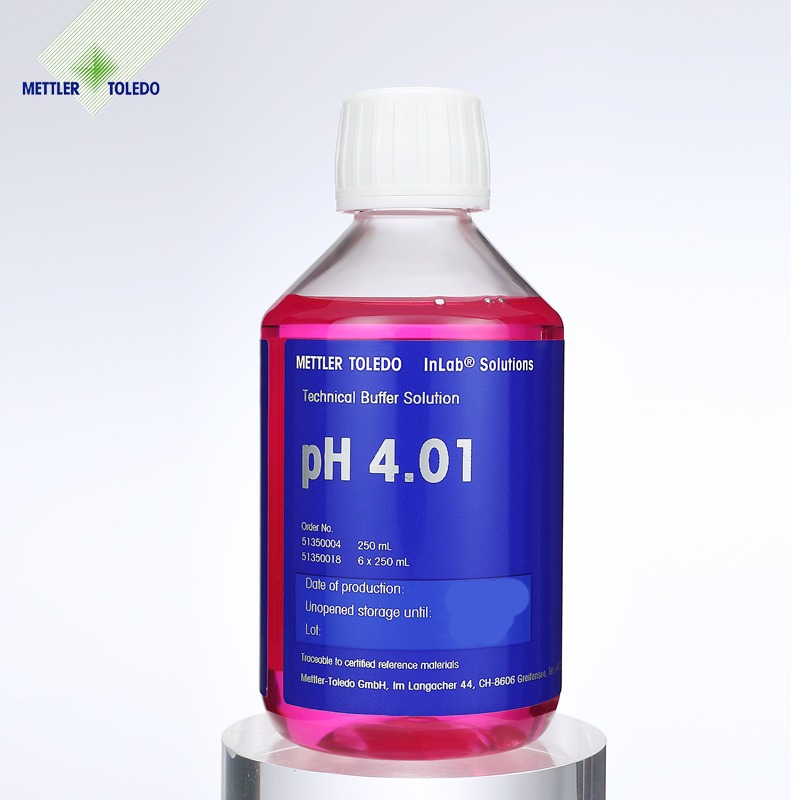 梅特勒托利多pH4.01/7.00/9.21实验室成品校准液标准液pH计缓冲液