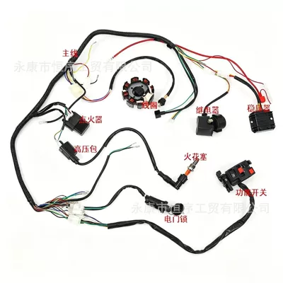 Complete Vehicle Wiring Assembly, Power supply, ignition system accessories
