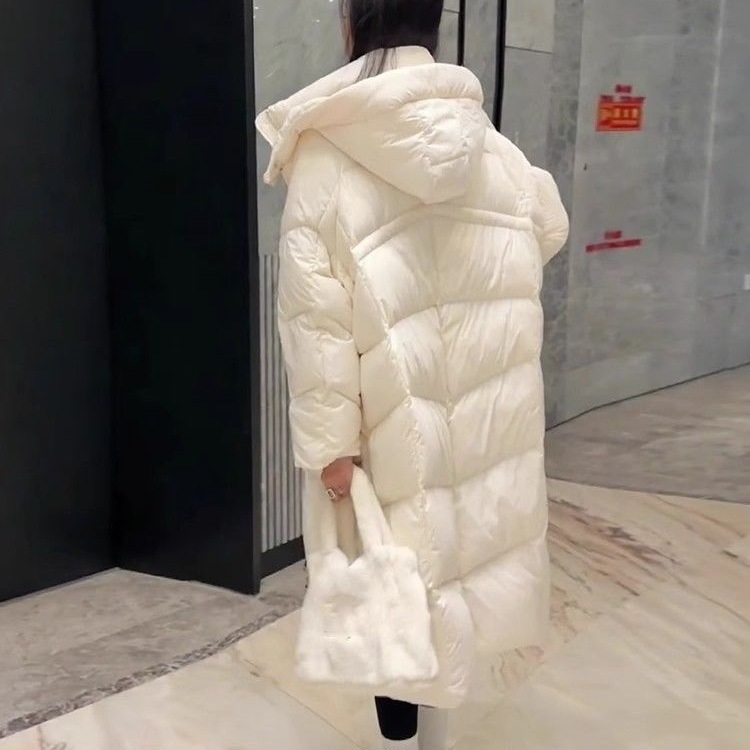 2025冬季新款羽绒服冬季韩版高级感炸街小个子长款情侣面包服外套|undefined