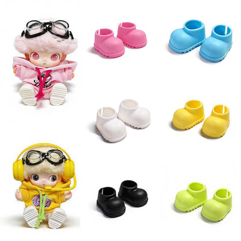 Suitable for Dimoo Newborn Diary Doll Shoes 3.4cm Doll Rain Boots 15cm Doll Shoes
