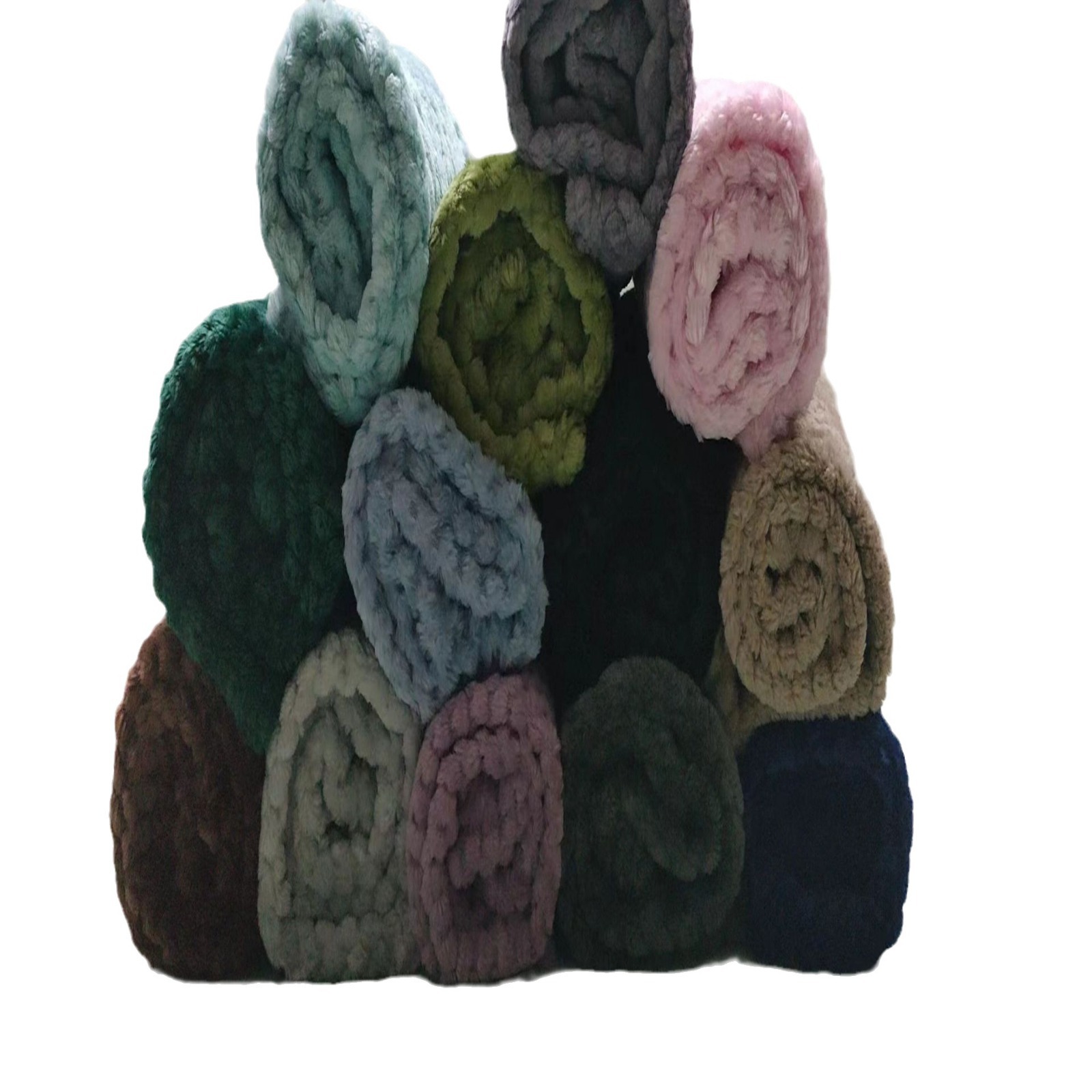 Manta transfronteriza manta a cuadros de piña manta de franela de malla de color sólido malla de terciopelo manta de comercio exterior manta para mascotas