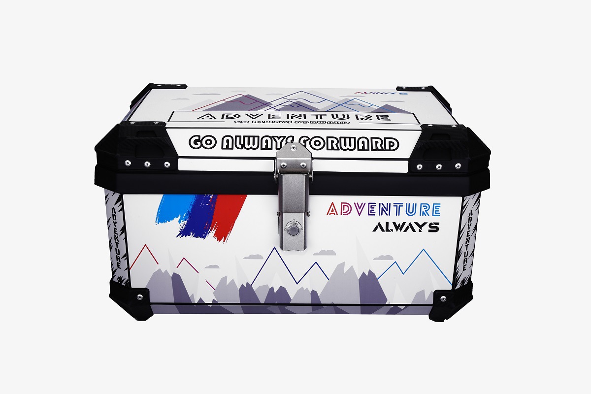 Electric Vehicle Trunk 65L Waterproof Ninebot Plastic Universal Motorcycle Tail Box