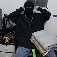 高领毛衣女士冬天新款韩版宽松潮流毛线衣服ins原宿风加厚针织衫
