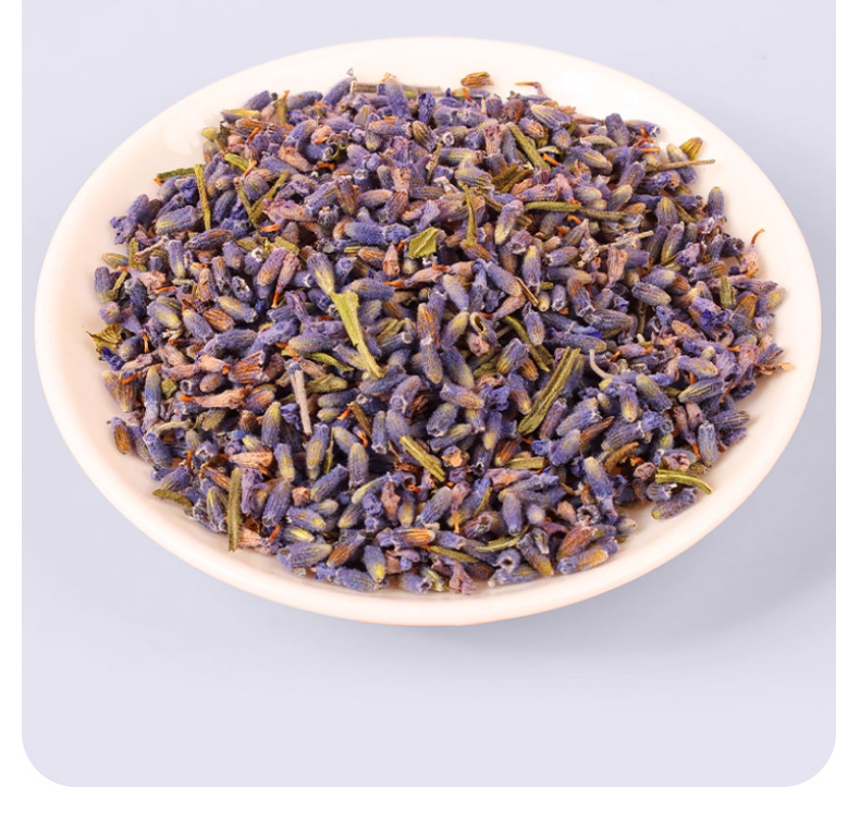 Dried Lavender Buds Xinjiang Yili Aromatic Herbal Flowers 500g Bag for Tea Sachets and Culinary Use specifications