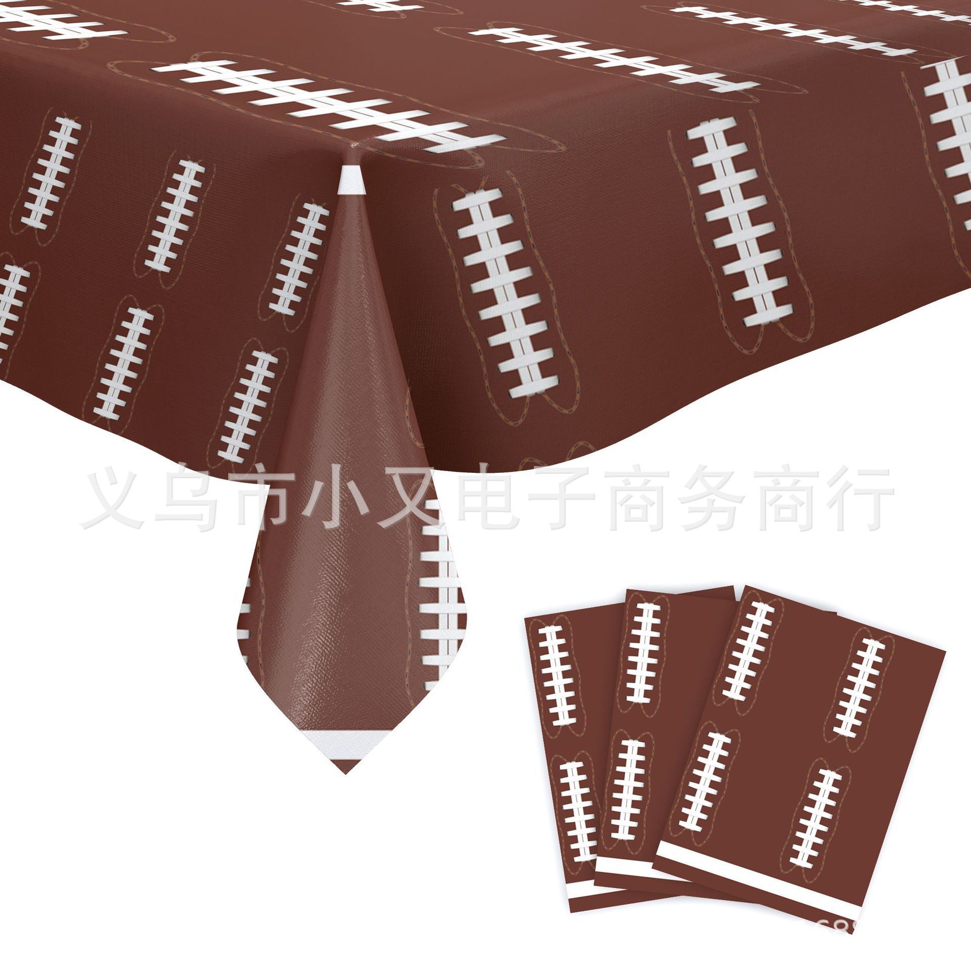 Super Bowl rugby fútbol americano fiesta de cumpleaños de los niños vajilla Placa de papel mantel decoración suministros del partido