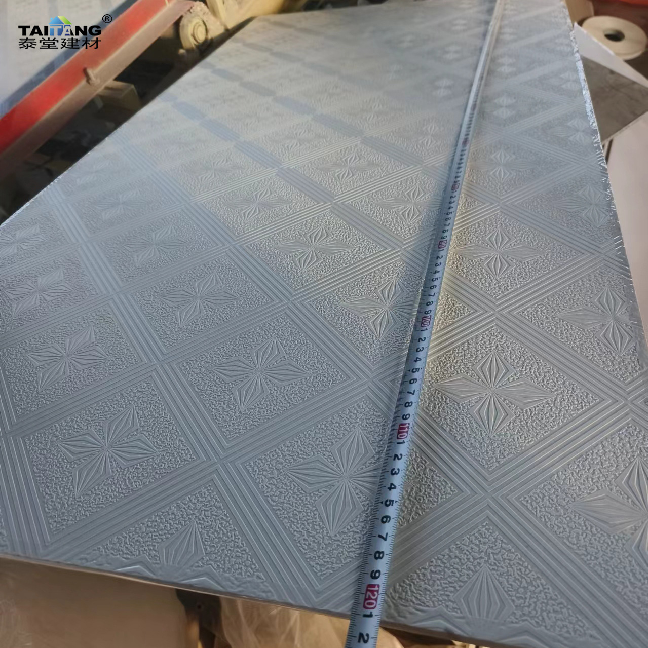 Burkina Faso Plastic Pvc Gypsum Ceiling Tiles Decorative