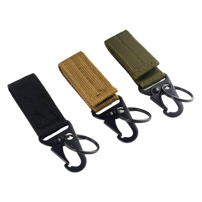 El fabricante incluye accesorios, mosquetón multifuncional de cincha con forma de pico de águila, gancho táctico de escalada para exteriores, venta al por mayor para actividades al aire libre.