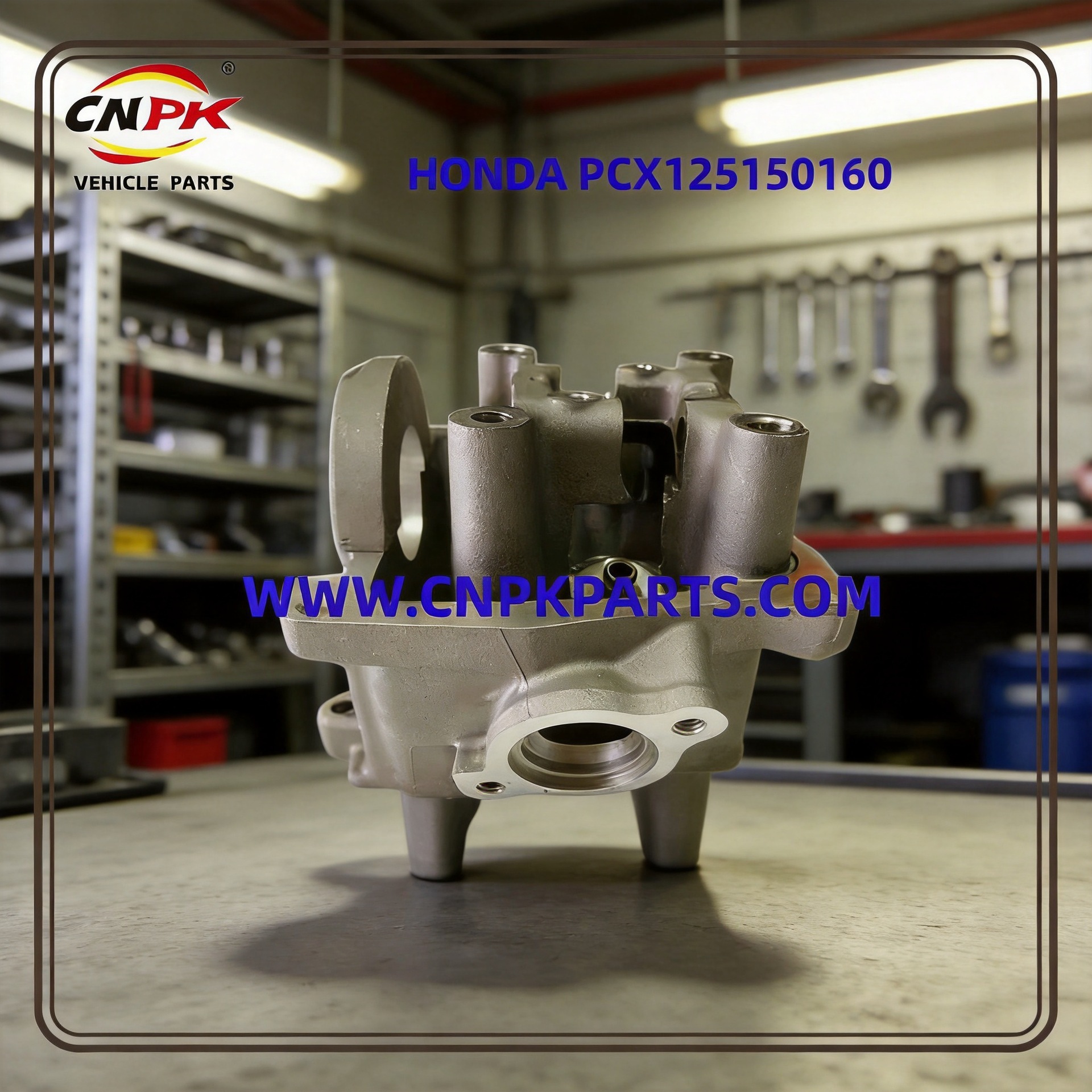 PCX125 PCX150 PCX160 engine cylinder head assembly, water-cooled scooter replacement parts, for international markets