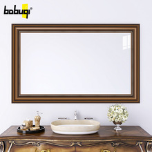 美式复古镜子壁挂贴墙浴室镜洗漱台厕所家用卫生间欧式梳妆镜