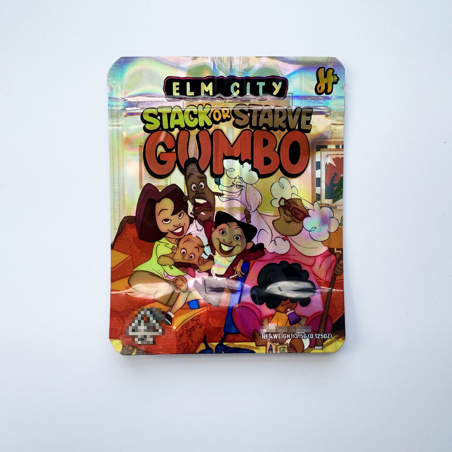 2-10-12.5 5cm(100 팩); 컬러 인쇄; 플라스틱 필름