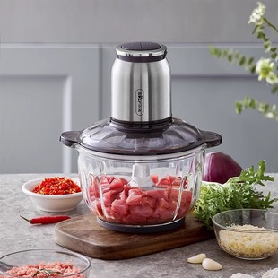 Bear/bear QSJ-C04V3 meat grinder household electric large capacity multi-function stuffing shredded vegetable mixer