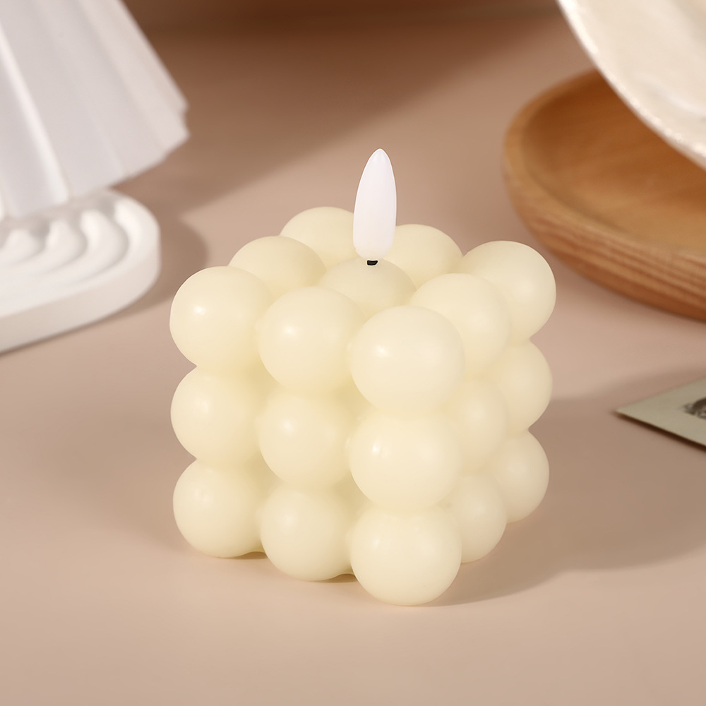 Modelado creativo colorido cubo de cigarrillos de incienso para el hogar dormitorio atmósfera sensación de fragancia adornos de cumpleaños regalos de mano brillante