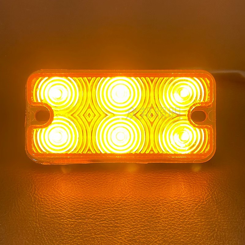 Forklift Turn Signal Led Front Light Heli Hangzhou Lonking 12V24V Double-Sided Square Steering Front Width Assembly