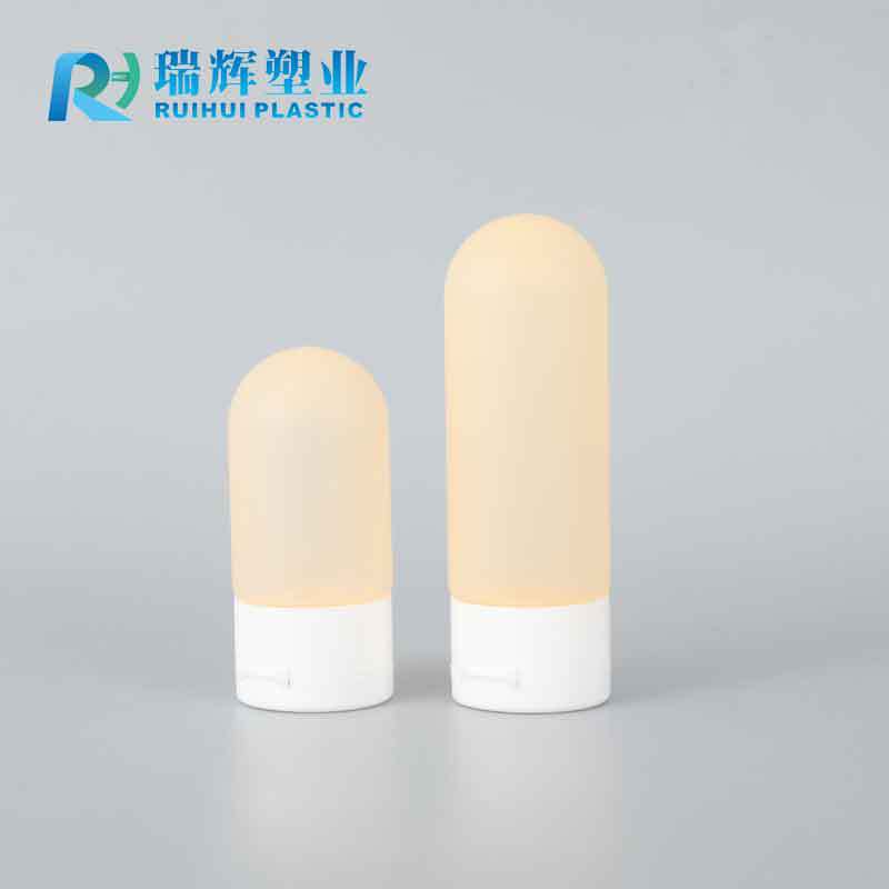 工厂30ml60ml便携挤压式旅行分装瓶子软管PE乳液沐浴