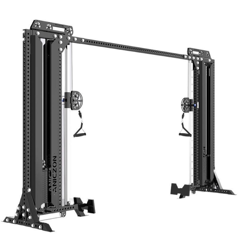 Entrenador integral de pórtico de pájaros comerciales con máquina de doble brazo pull-up cross-clamp para gimnasio de hierro de pecho