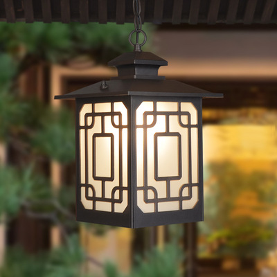 outdoors courtyard waterproof a chandelier Aisle balcony Villa Arbor Vine Sun room Chinese style outdoor a chandelier