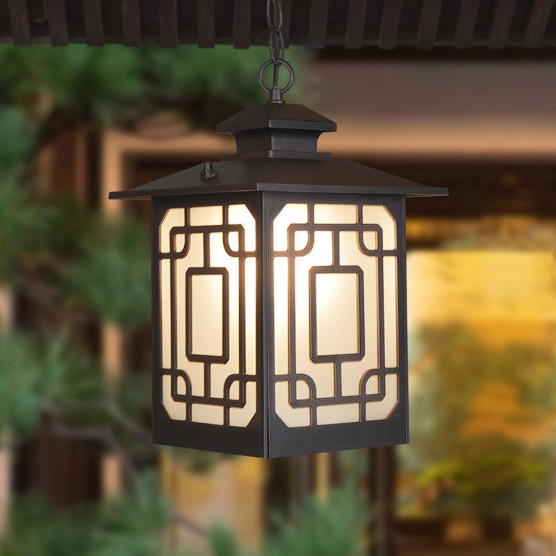 outdoors courtyard waterproof a chandelier Aisle balcony Villa Arbor Vine Sun room Chinese style outdoor a chandelier