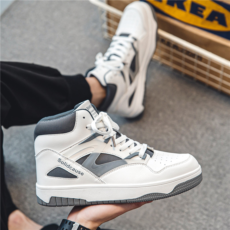 Alta tendencia de otoño de Hong Kong zapatos de hombre skate zapatos de baloncesto zapatos casuales juveniles zapatos deportivos estudiantes