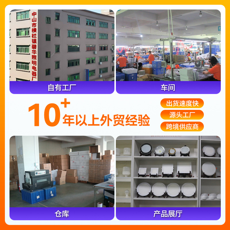 led面板灯明装无边框面板灯厨房家用天花灯商用圆形方形平板灯