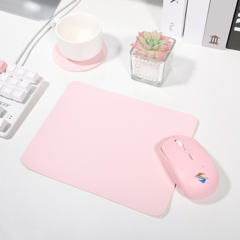 アマゾンクロスボーダー現物レザーテーブルパッド大サイズ汚れ防止マウスパッドシンプル純色キーボードパッド|undefined