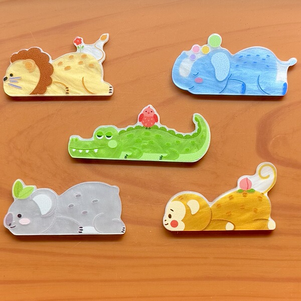Acrylic cartoon cute sticker