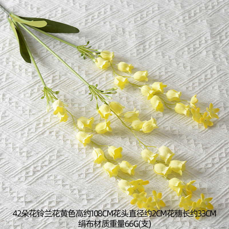 造花黄色花レモンオレンジイエロードーパミンフォレストウェディングウェディングホーム油絵風造花卸売|undefined