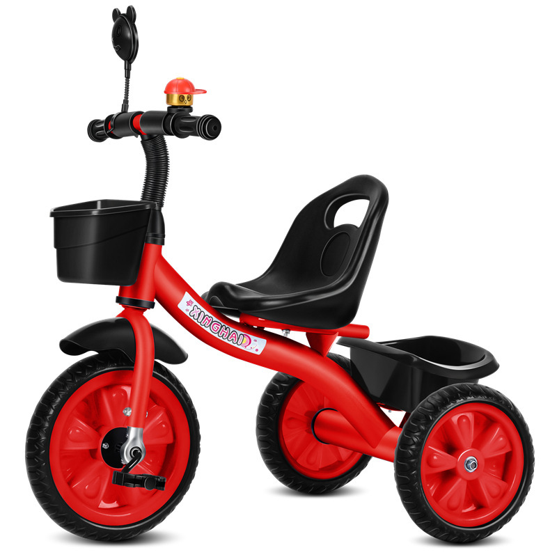 Triciclo infantil 1 - 3 - 2 - 6 años de edad, carro de bebé grande, bicicleta, carro de jardín de infantes image 6