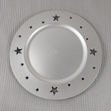 INS首饰耳钉干果瓜子塑料盘子餐厅拍摄背景摆件五角心小星星镂空