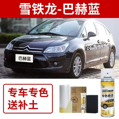 Citroen C4L C-Elysée Self-Spray Paint Avtomobil boya qələmləri - citroen-bach-blue