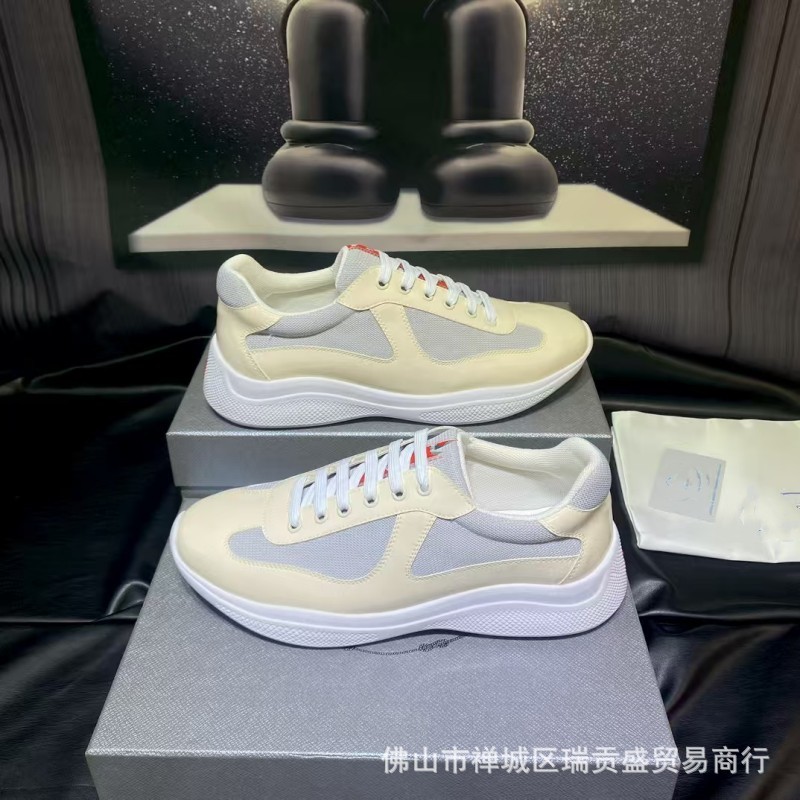 p家运动鞋真皮情侣鞋透气网面拼接漆皮板鞋耐磨休闲男鞋跨境外贸|undefined